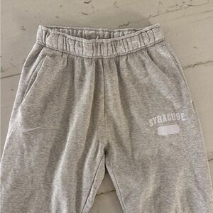 Syracuse Orange Pants Mens Small Gray Nike Sweatpants